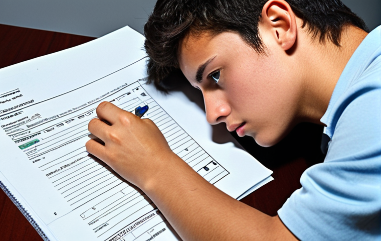 **

> A student reviewing an electronics exam paper, highlighting areas of weakness with a determined expression. Study materials (textbooks, online resources) are scattered around. Focus on the concept of self-reflection and identifying areas for improvement in electronics knowledge.

**